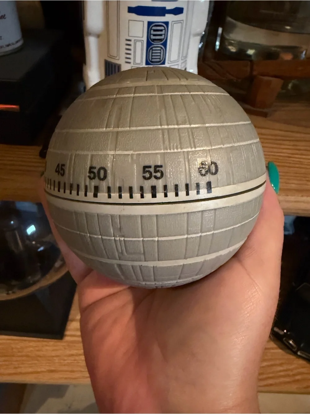 Star Wars Death Star Kitchen Timer - Gray and Blue